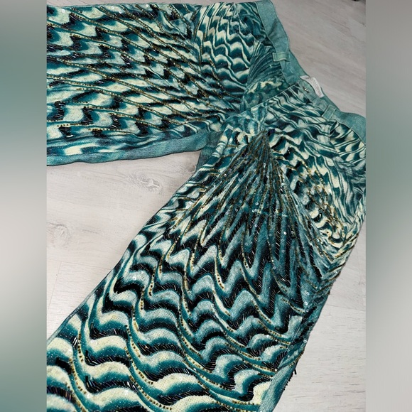 Roberto Cavalli 2001 runway beaded pants - Picture 10 of 14